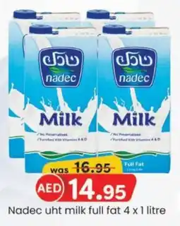 KM Trading Nadec uht milk full fat offer