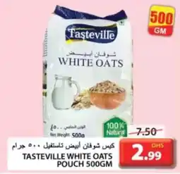 Grand Hyper Market Tasteville white oats pouch offer