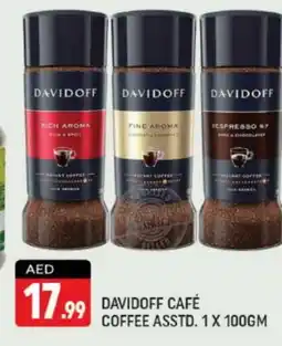 Shaklan DAVIDOFF Coffee offer
