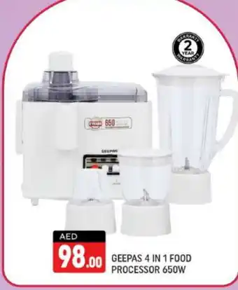 Shaklan GEEPAS Food Processor offer