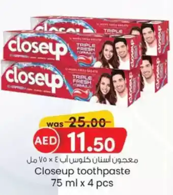 KM Trading Closeup toothpaste offer