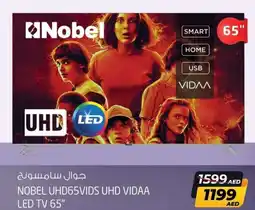 Safari Hypermarket Nobel uhd vidaa  LED TV UHD65VIDS offer