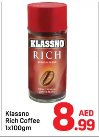 Day To Day KLASSNO Coffee offer