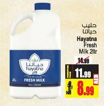 Ansar Gallery HAYATNA Fresh Milk offer