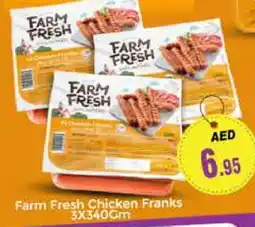 Pasons FARM FRESH Chicken Franks offer