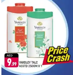 Shaklan YARDLEY Talcum Powder offer