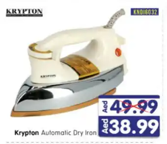 Al Madina Hypermarket KRYPTON Ironbox offer