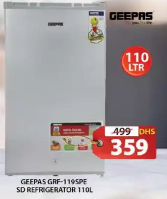 Grand Hyper Market GEEPAS Refrigerator offer