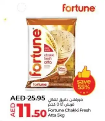 Lulu Hypermarket Fortune Chakki Fresh Atta offer