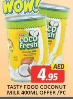 Mango Hypermarket LLC TASTY FOOD Coconut Milk offer