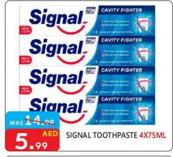 United Hypermarket SIGNAL Toothpaste offer