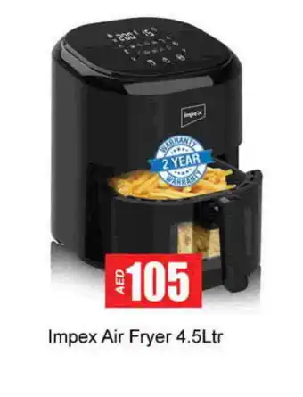 Gulf Hypermarket IMPEX Air Fryer offer