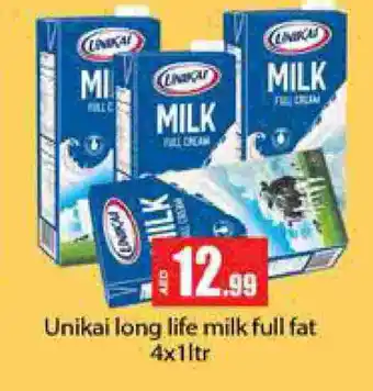 Gulf Hypermarket UNIKAI Long Life / UHT Milk offer