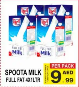 Friday Center Spoota milk full fat offer