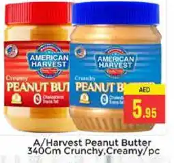 Pasons AMERICAN HARVEST Peanut Butter offer