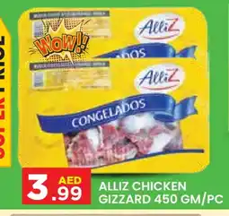 Baniyas Spike Hypermarket ALLIZ Chicken Gizzard offer