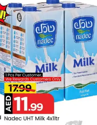 Mark & Save NADEC Long Life / UHT Milk offer