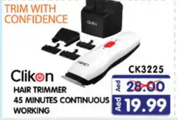 Al Madina Hypermarket CLIKON Remover / Trimmer / Shaver offer