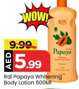 Mark & Save RDL Body Lotion & Cream offer