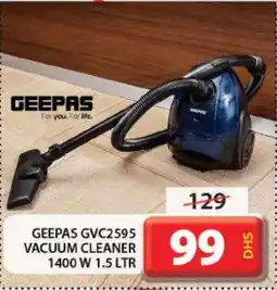 Grand Hyper Market GEEPAS Vacuum Cleaner offer