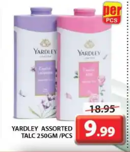 Grand Hyper Market YARDLEY Talcum Powder offer