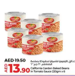 Lulu Hypermarket CALIFORNIA GARDEN Baked Beans offer