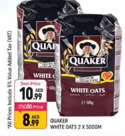 Shaklan QUAKER Oats offer