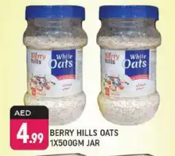 Shaklan BERRY HILLS Oats offer