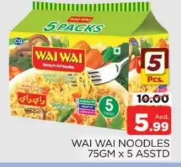 Al Madina WAI WAi Noodles offer