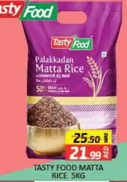 Mango Hypermarket LLC TASTY FOOD Matta Rice offer