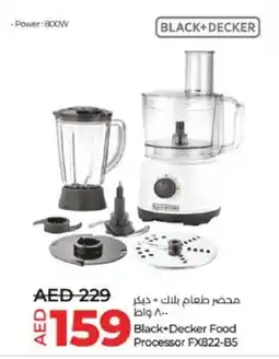 Lulu Hypermarket BLACK+DECKER Food Processor offer