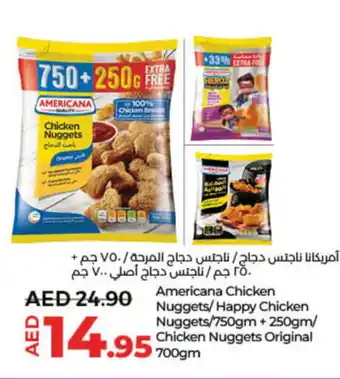 Lulu Hypermarket AMERICANA Chicken Nuggets offer