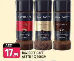 Shaklan DAVIDOFF Coffee offer