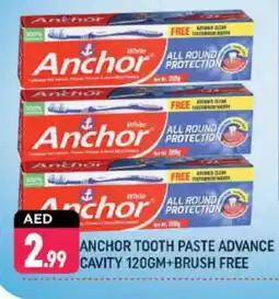 Shaklan ANCHOR Toothpaste offer