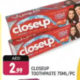 Shaklan CLOSE UP Toothpaste offer