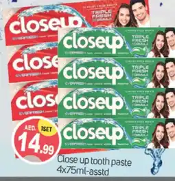 Talal Market CLOSE UP Toothpaste offer