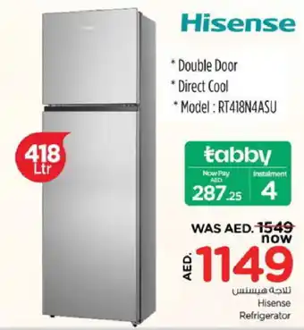 Nesto HISENSE Refrigerator offer