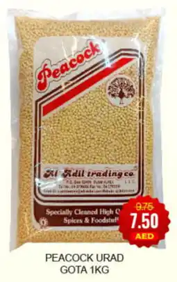 Al Adil Peacock urad gota offer