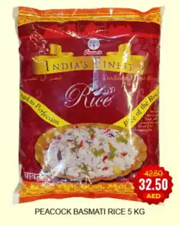 Al Adil Peacock basmati rice offer