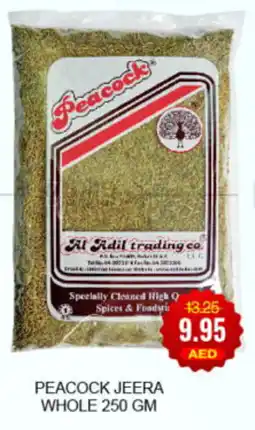 Al Adil Peacock jeera whole offer