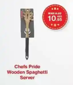 Choithrams Chefs Pride Wooden Spaghetti Server offer