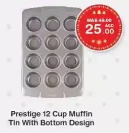 Choithrams Prestige 12 Cup Muffin Tin With Bottom Design offer