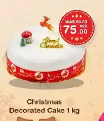 Choithrams Christmas Decorated Cake offer