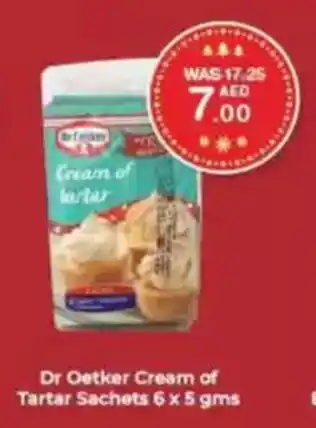 Choithrams Dr Oetker Cream of Tartar Sachets offer