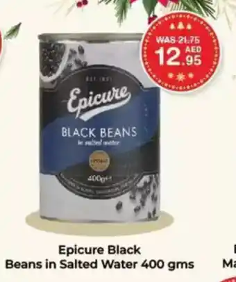 Choithrams Epicure Black Beans in Salted Water offer