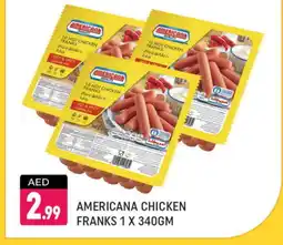 Shaklan AMERICANA Chicken Franks offer