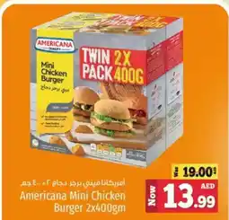 Kenz Hypermarket Americana Mini Chicke Burger offer