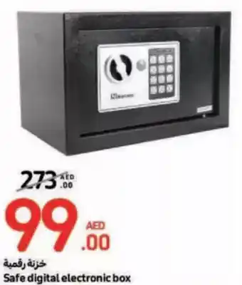 Carrefour Safe digital electronic box offer