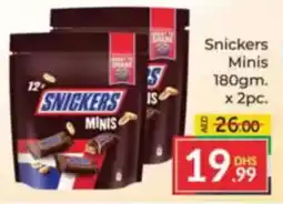 Al Madina Snickers Minis offer