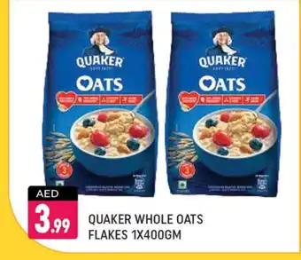 Shaklan QUAKER Oats offer